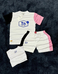 Conjunto verano NIKE rosa negro y blanco