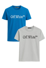 CAMISETA OFF WHIT£