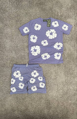 Conjunto Denim Tears Morado