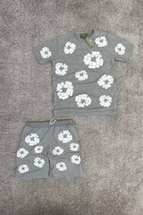 Conjunto Denim Tears Gris