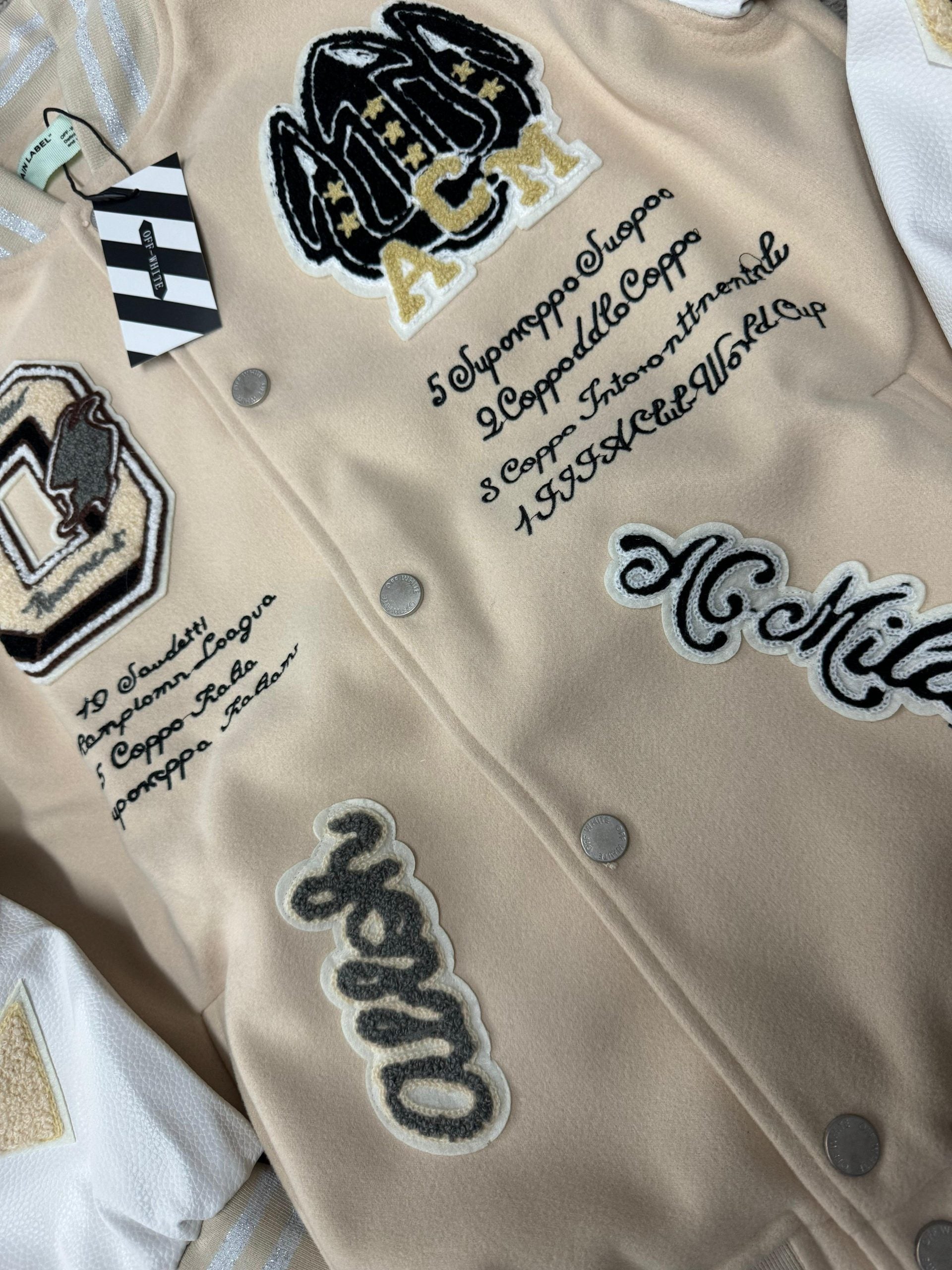 CHAQUETA OFF WHITE MAX calidad